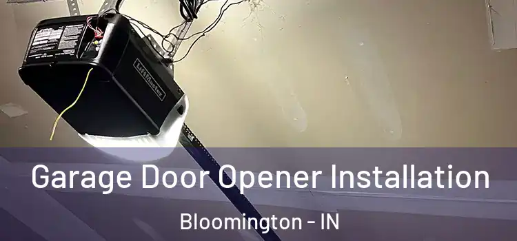  Garage Door Opener Installation Bloomington - IN