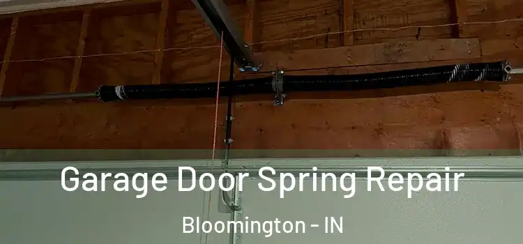  Garage Door Spring Repair Bloomington - IN