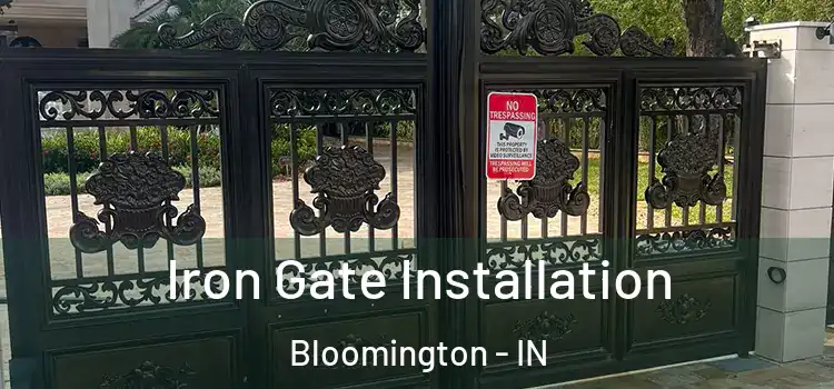 Iron Gate Installation Bloomington - IN