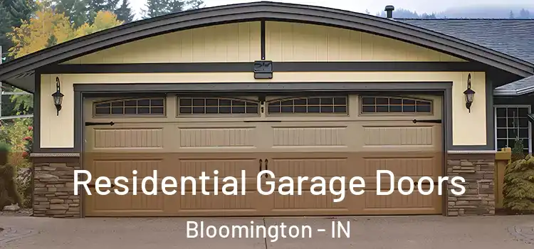  Residential Garage Doors Bloomington - IN
